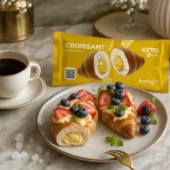 Croissant Keto z Kremem – Patisserie 50g – Feeling Ok