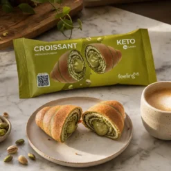 Croissant Keto z Kremem – Pistacjowym 50g – Feeling Ok