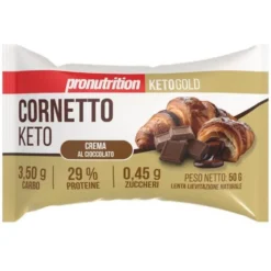 Croissant Keto z Nadzieniem Czekoladowym 50g – Pronutrition