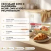 Croissant Keto z Nadzieniem Morelowym 50g – Pronutrition