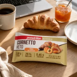 Croissant Keto z Nadzieniem Morelowym 50g – Pronutrition