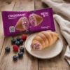 Croissant Keto z Nadzieniem – Owoce Leśne 50g – Feeling Ok