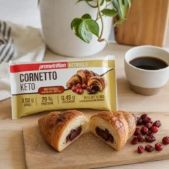 Croissant Keto z Nadzieniem Żurawinowym 50g – Pronutrition