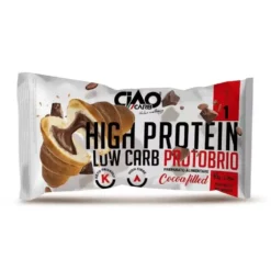 Croissant Niskowęglowodanowy z Nadzieniem Czekoladowym 65g – CiaoCarb