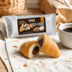 Croissant z kremem kokosowo-czekoladowym 60g – Ciao Carb
