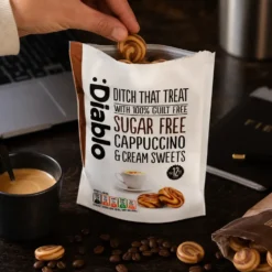 Cukierki kawowo-śmietankowe bez cukru 75g – Diablo