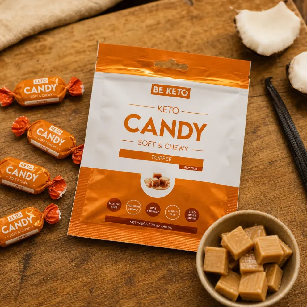 Cukierki Keto – Toffi 70g – BeKeto