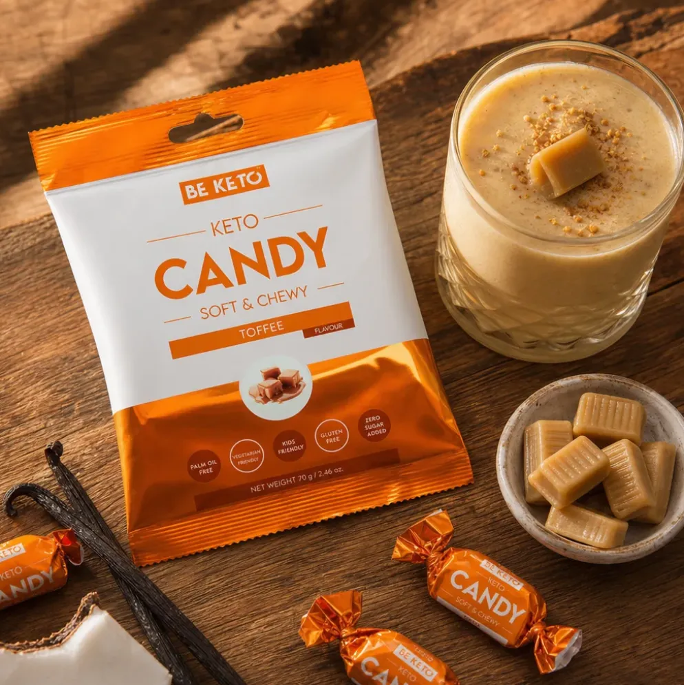 Cukierki Keto – Toffi 70g – BeKeto