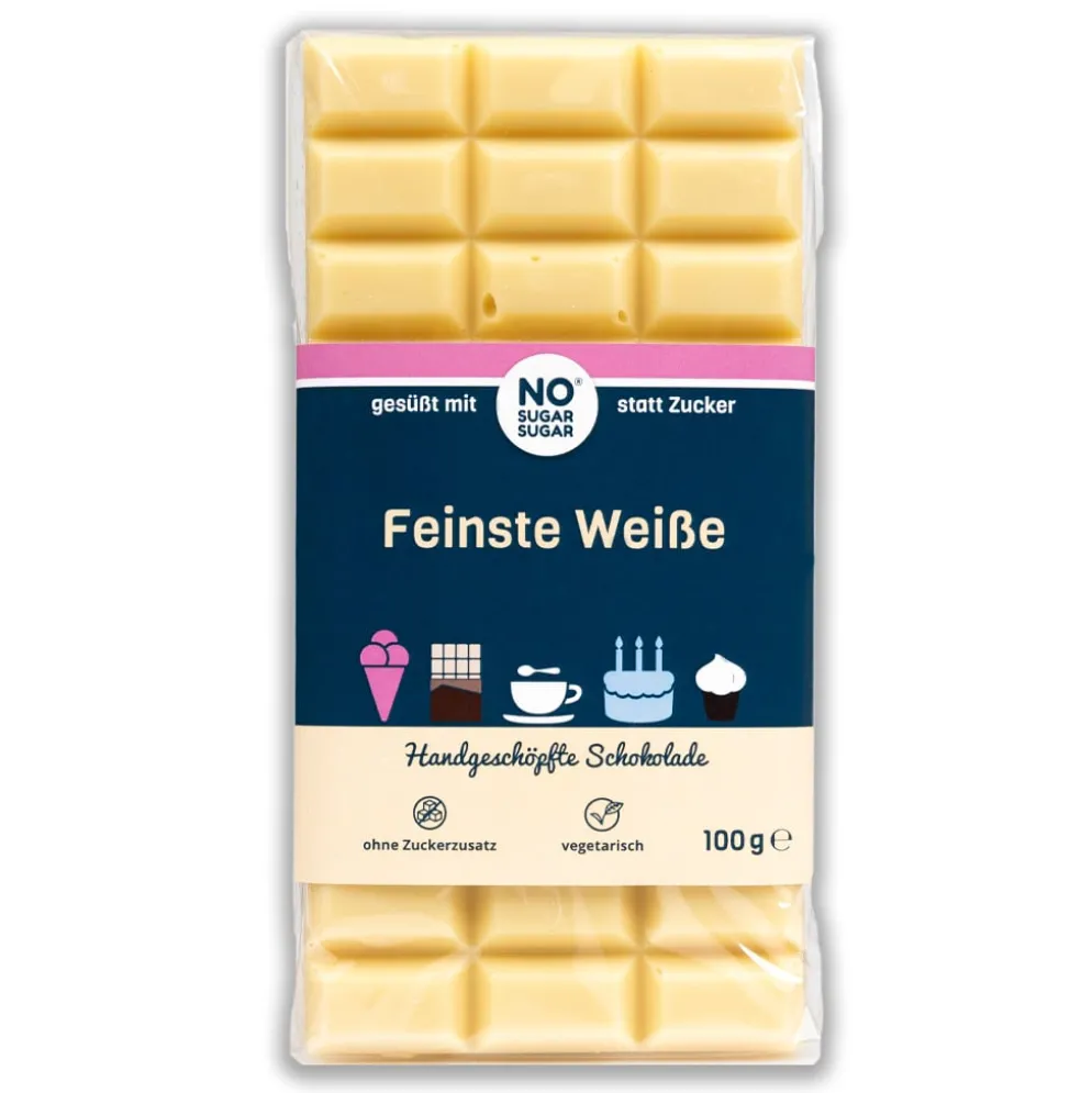 Czekolada Biała 100g – No Sugar Sugar