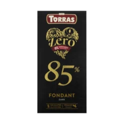 Czekolada gorzka 85% kakao bez dodatku cukru 75g – Torras