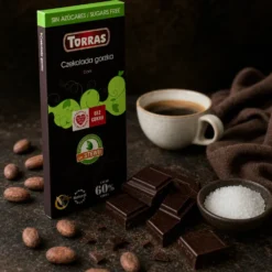 Czekolada gorzka ze stewią 100g – Torras