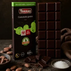Czekolada gorzka ze stewią 100g – Torras