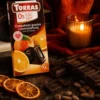 Czekolada gorzka z pomarańczą bez dodatku cukru 75g – Torras