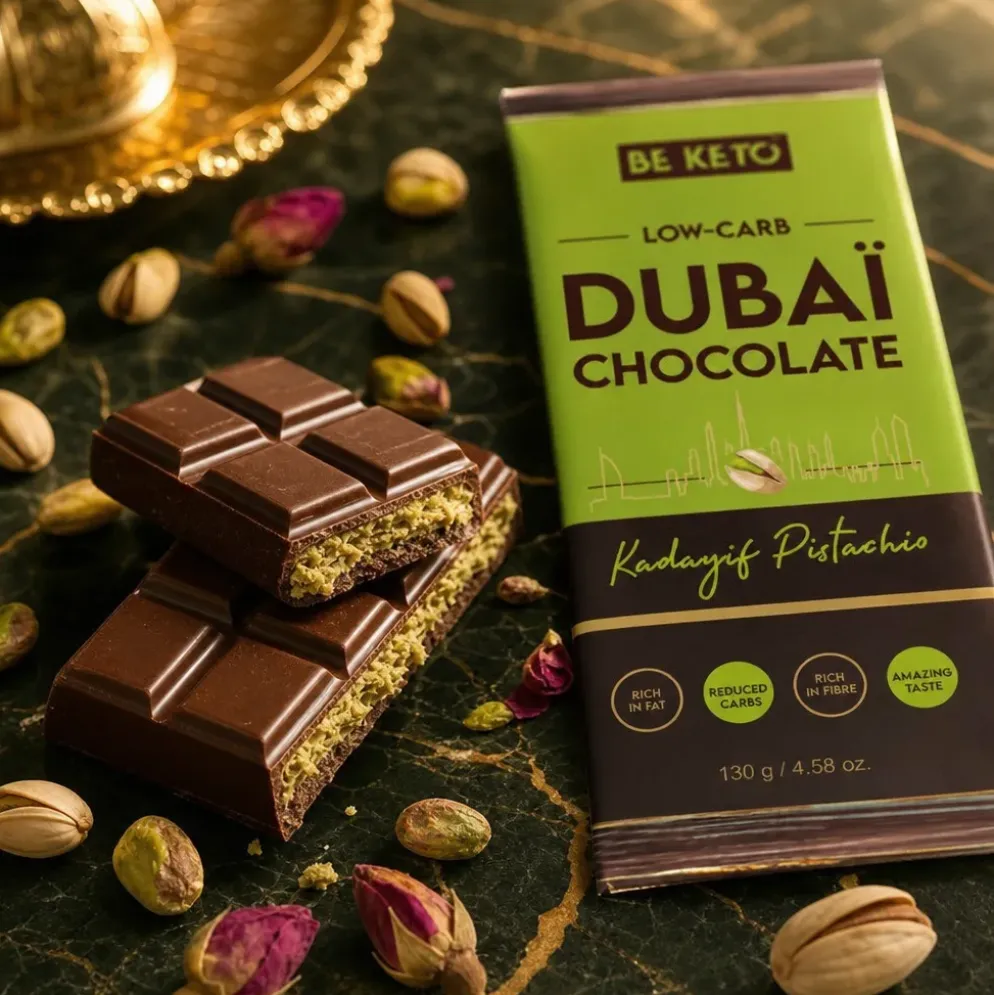 Czekolada Keto – Dubajska 130g – Beketo