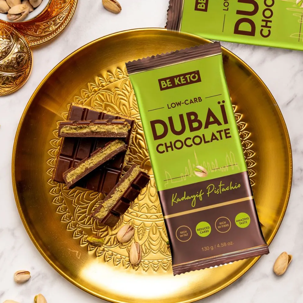 Czekolada Keto – Dubajska 130g – Beketo