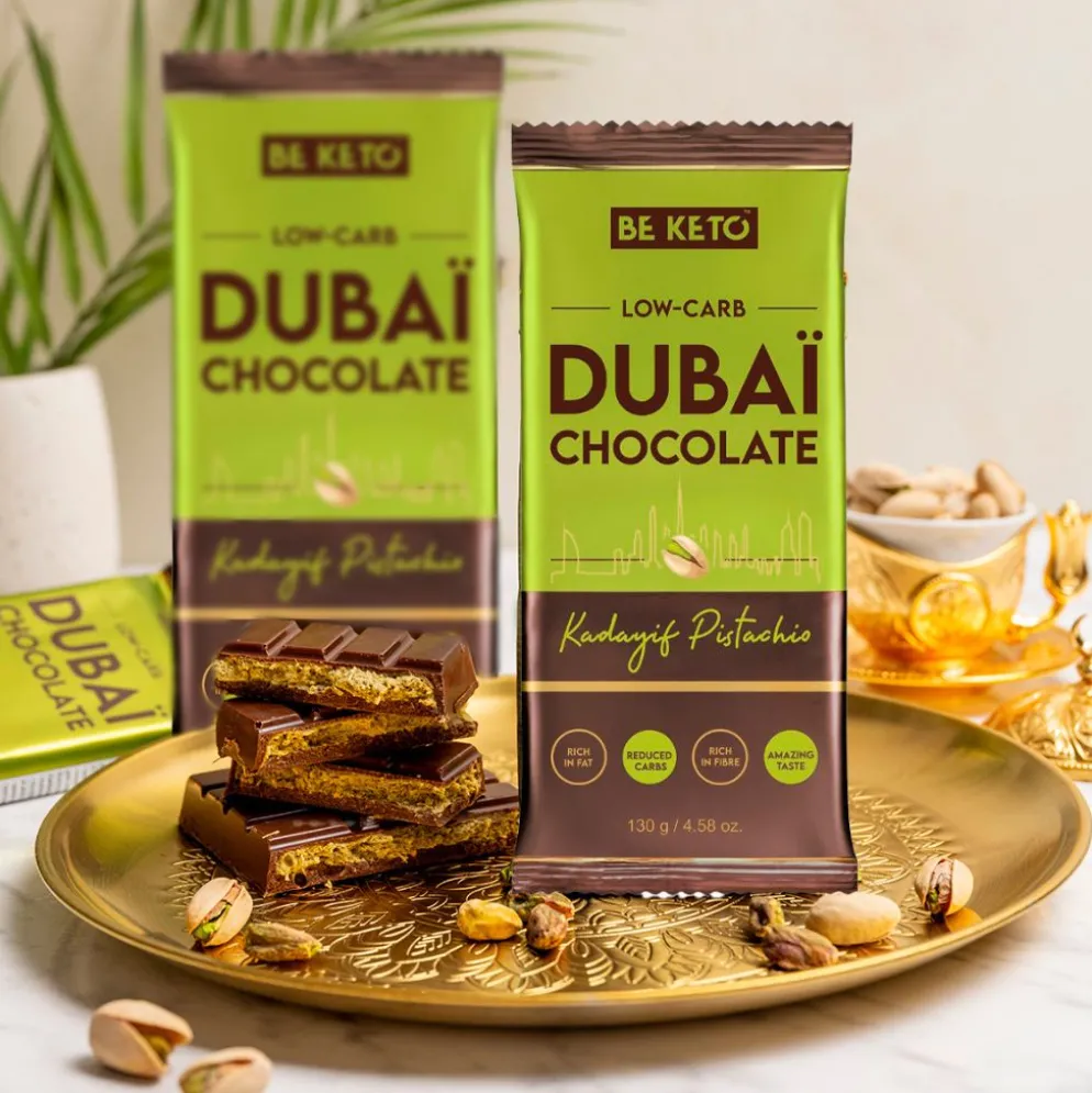 Czekolada Keto – Dubajska 130g – Beketo