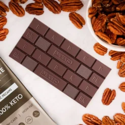 Czekolada Keto Wegańska z Olejem MCT – Orzech Pekan Zestaw 10 x 80g – BeKeto