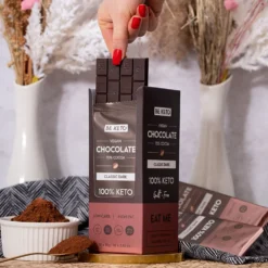 Czekolada Keto Wegańska z Olejem MCT – Ciemna Klasyczna Zestaw 10 x 80g – Beketo