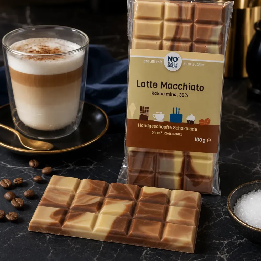 Czekolada Latte Macchiato 100g – No Sugar Sugar