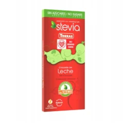 Czekolada mleczna ze stewią 100g – Torras