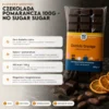 Czekolada Pomarańcza 100g – No Sugar Sugar