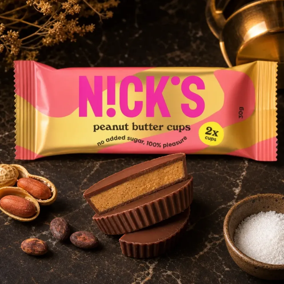 Czekoladki Peanut Butter Cups 30g – Nick’s