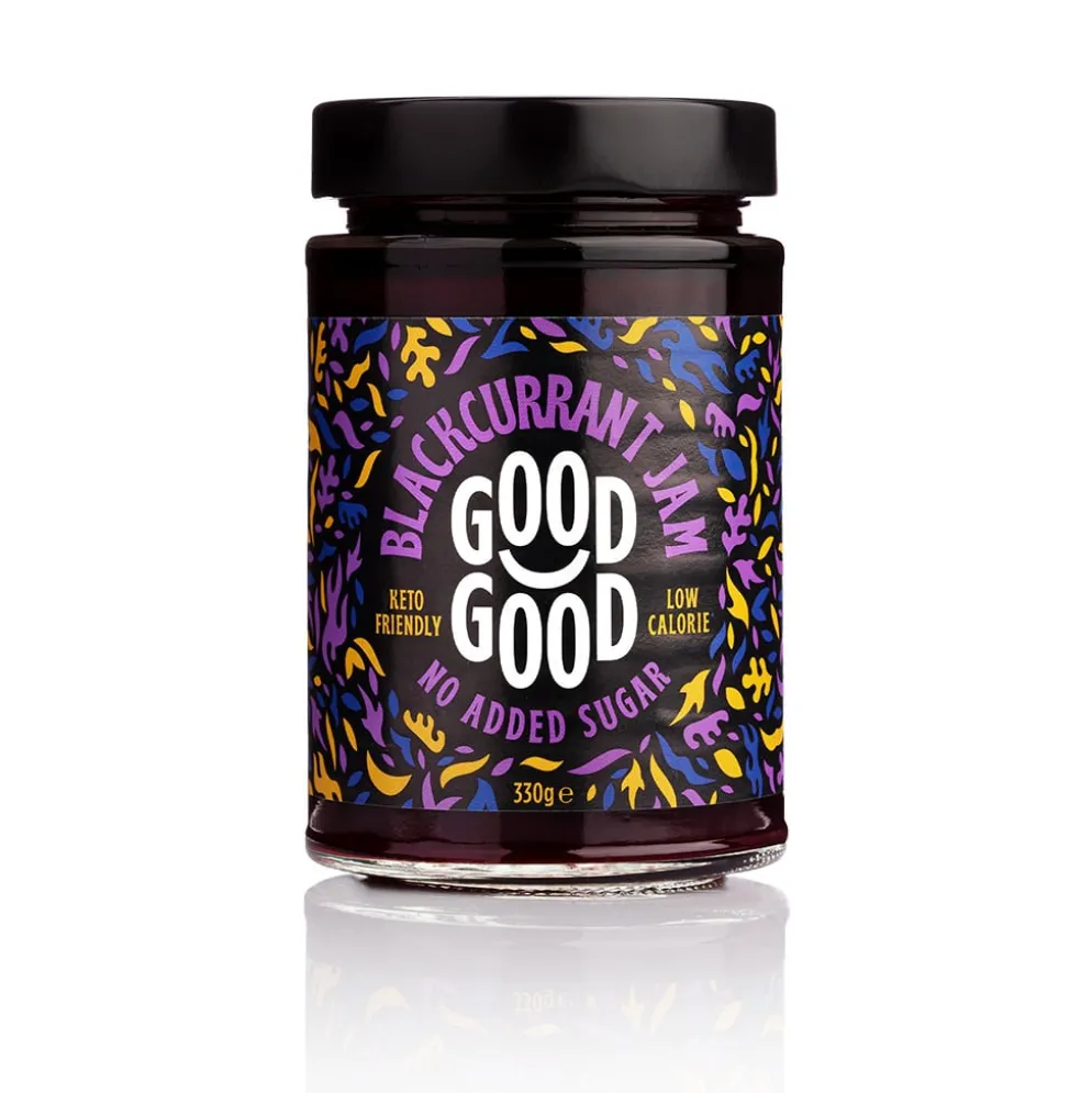 Dżem Keto – Czarna Porzeczka 330g – Good Good