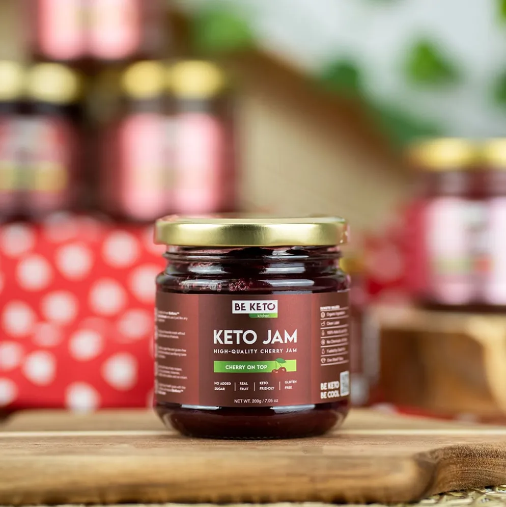 Dżem Keto – Doskonale Wiśniowy 200g – Beketo