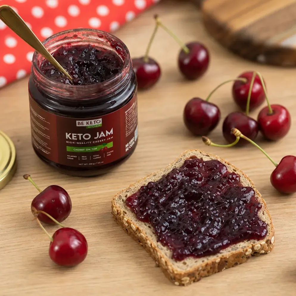 Dżem Keto – Doskonale Wiśniowy 200g – Beketo