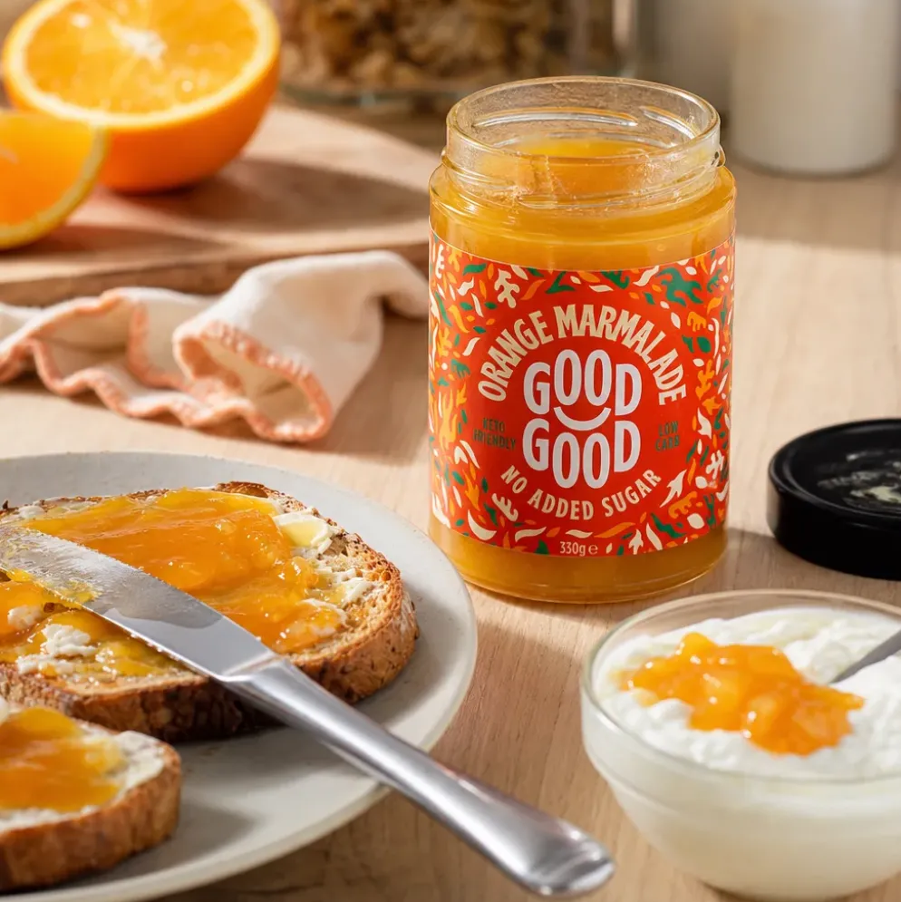 Dżem Keto – Marmolada Pomarańczowa 330g – Good Good