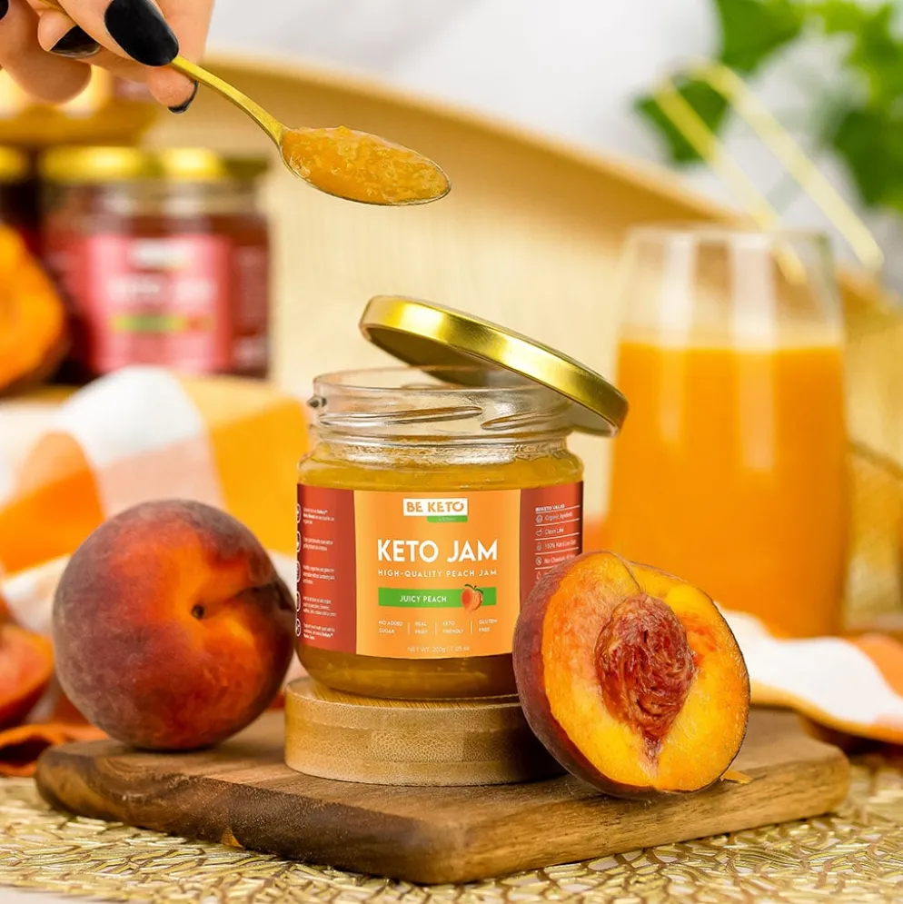 Dżem Keto – Soczysta Brzoskwinia 200g – Beketo