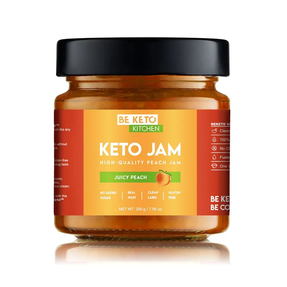 Dżem Keto – Soczysta Brzoskwinia 200g – Beketo