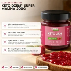 Dżem Keto – Super Malina 200g – Beketo