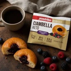 Donat Keto z Owocami Leśnymi 50g – Pronutrition