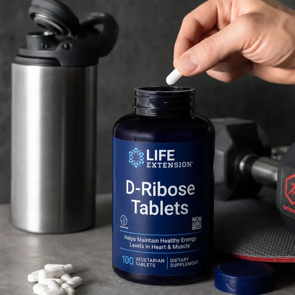D-Ribose Tablets 100 kaps – Life Extension