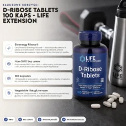 D-Ribose Tablets 100 kaps – Life Extension