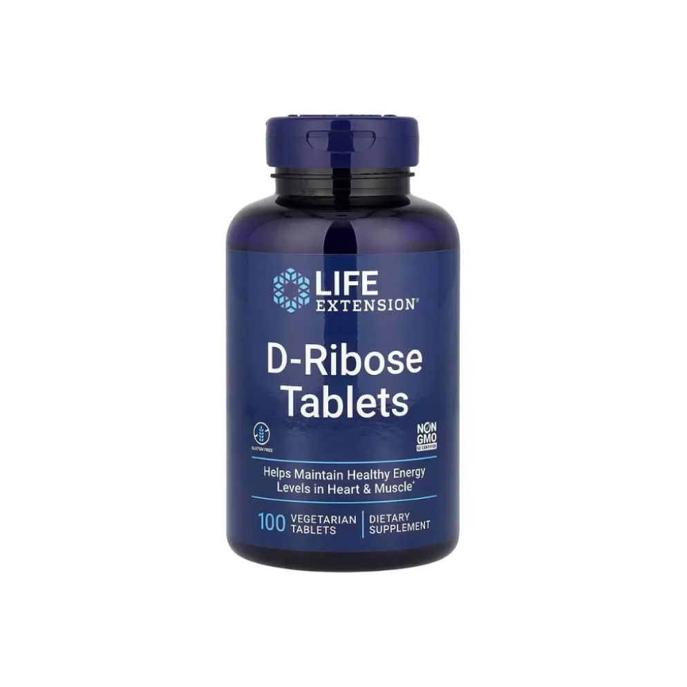 D-Ribose Tablets 100 kaps – Life Extension