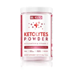 Elektrolity Keto Ketolytes w Proszku – Wiśnia Truskawka 200g – BeKeto