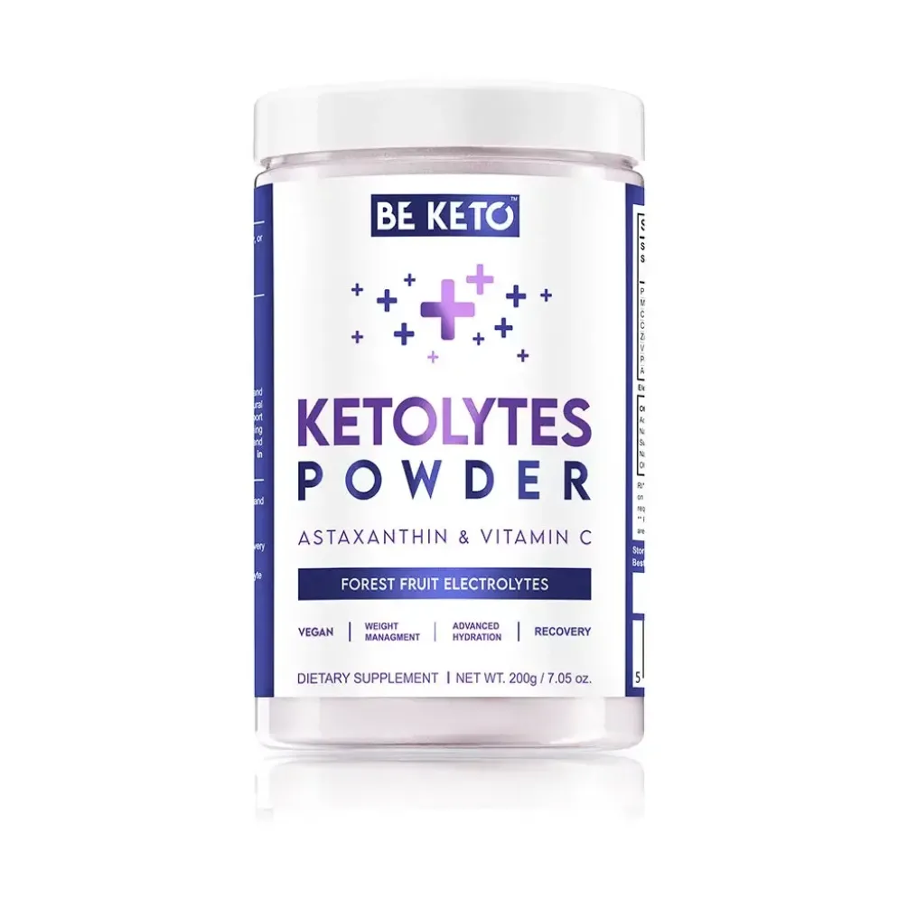 Elektrolity Keto Ketolytes w Proszku – Owoce Leśne 200g – BeKeto