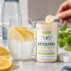 Elektrolity Keto Ketolytes w Proszku – Świeża Cytryna 200g – BeKeto