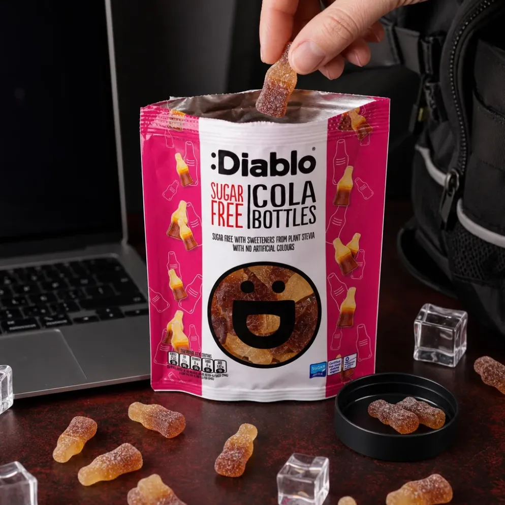 Żelki Bez Cukru – Coca-Cola 75g – Diablo
