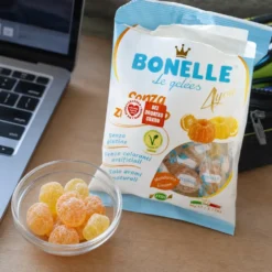 Żelki Bez Cukru – Cytryna i Mandarynki 90g – Bonelle