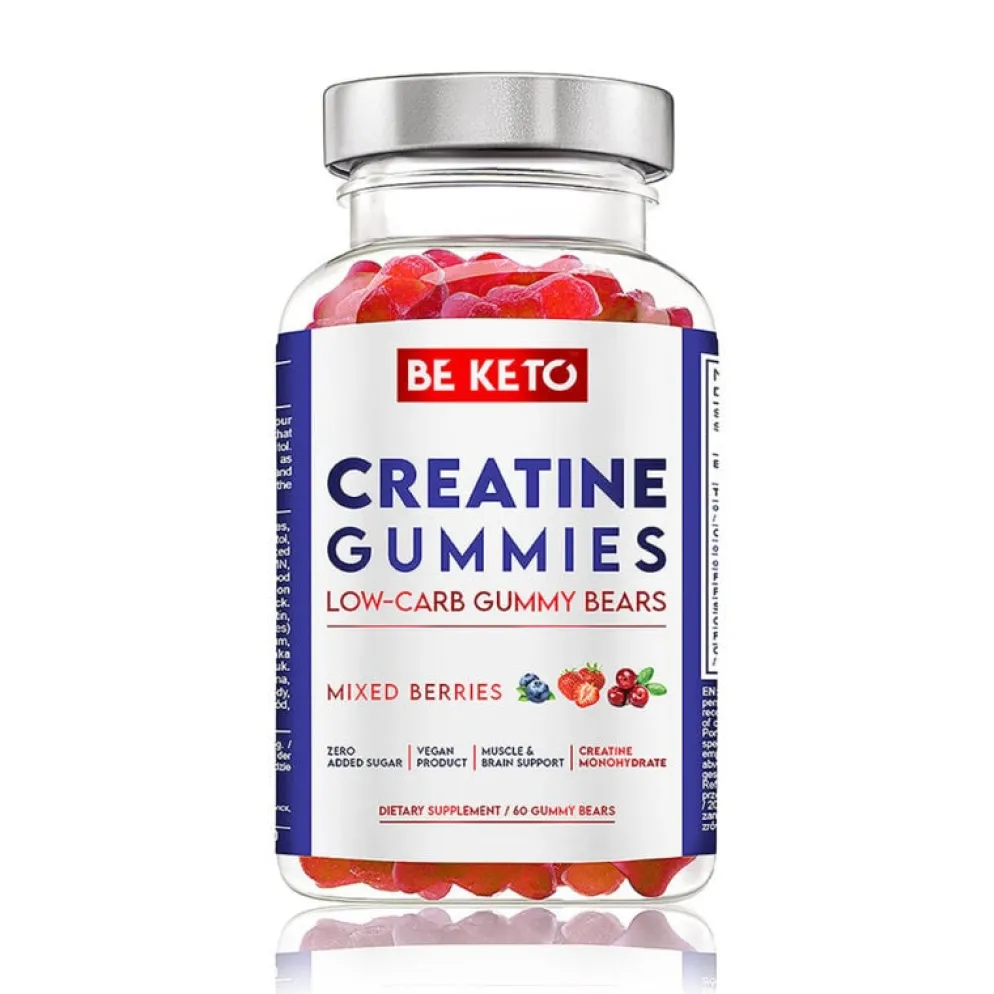 Żelki Keto – z Kreatyną Owoce Leśne – Beketo