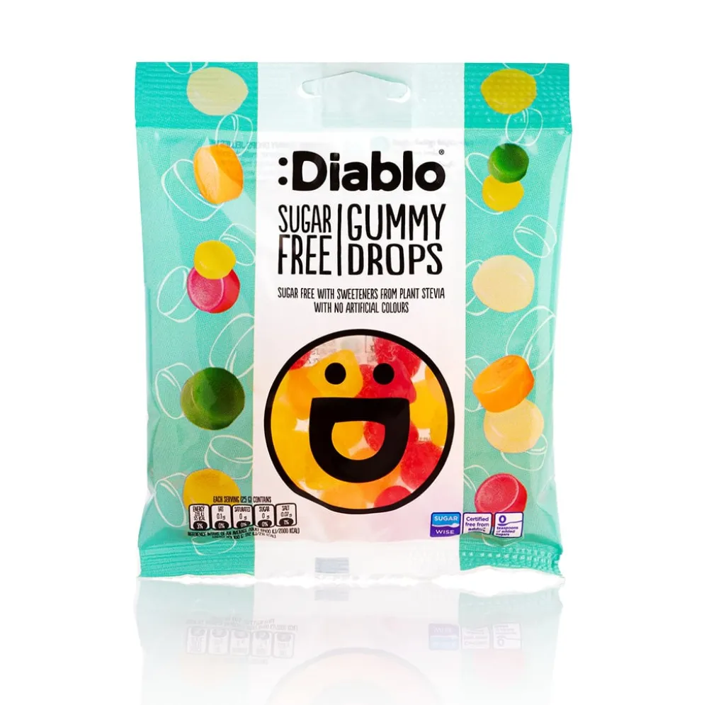 Żelki Owocowe Kolorowe Bez Cukru 75g – Diablo