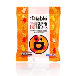 Żelki Owocowe w Kształcie Misiów Bez Cukru 75g – Diablo