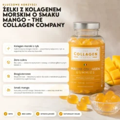 Żelki z Kolagenem Morskim o Smaku Mango – The Collagen Company