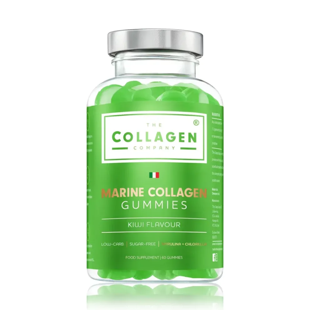 Żelki z Kolagenem Morskim o Smaku Kiwi – The Collagen Company