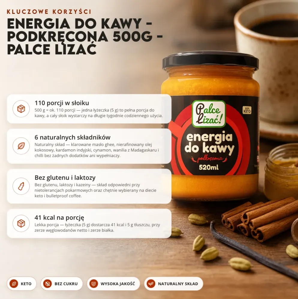 Energia do Kawy – Podkręcona 500g – Palce Lizać