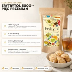 Erytrytol 500g – Pięć Przemian