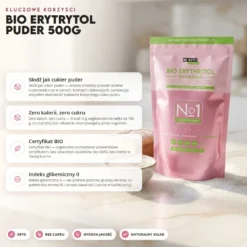 Erytrytol Puder BIO 500g – Beketo